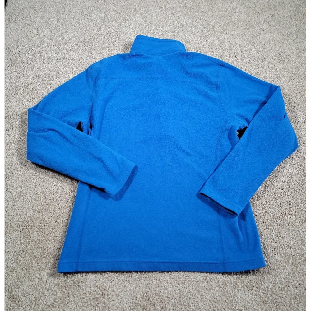 The North Face Tech Jacket 1/4 Zip Pullover Long Sleeve Medium Blue Gorpcore Men